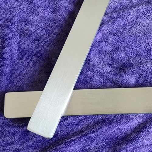 304不锈钢镇纸金属镇尺文房正品压纸压书条压块