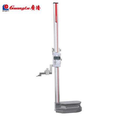 桂林广陆数显高度尺高精度卡尺工业级不锈钢配件电池盖测量仪划线