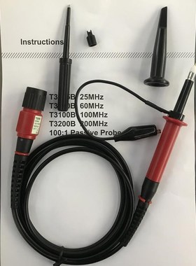 5千伏10:1高品质 5000 5KV示波器高压探头1m00VH0Z高压探笔