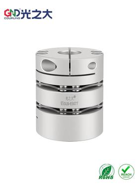 铝合金Glb轻型大8螺杆双膜片联轴器高扭矩电机弹性连接接头Cpswc