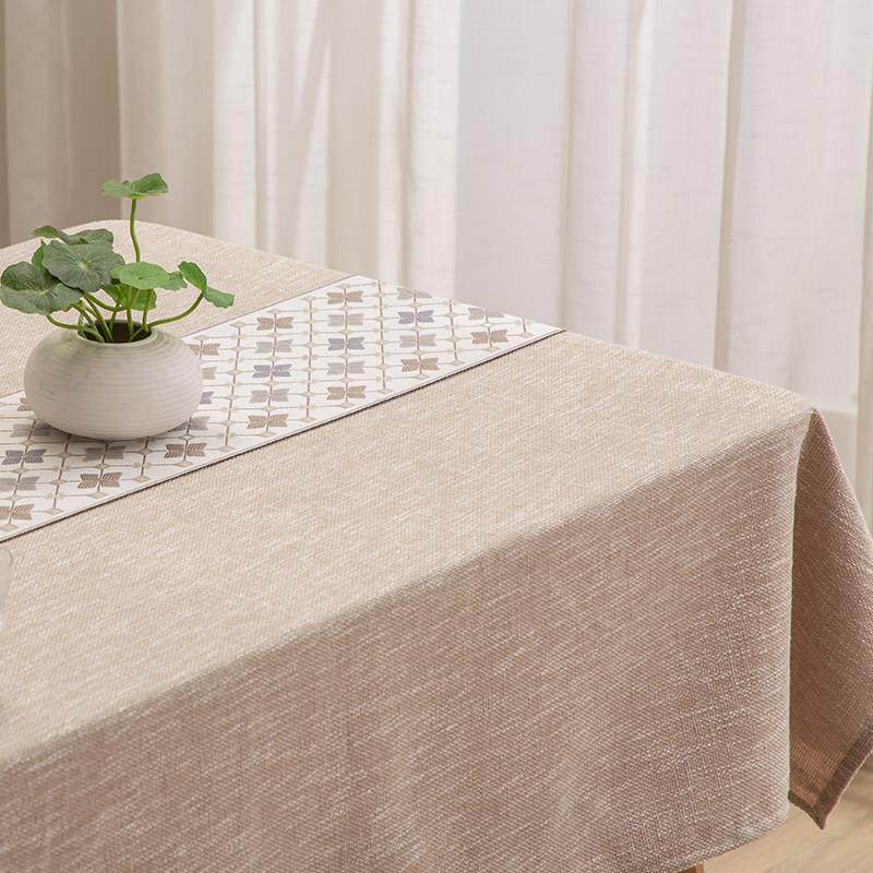 北欧纯色桌布布艺简约小清新长方形家用茶几布素色加厚餐桌布台布,居家布艺,桌布,淘宝优惠券,粉丝福利购,淘宝优惠卷