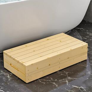 实木脚踏凳台阶垫脚椅钢琴办公脚踏板防滑厨房脚踩垫高底床前踏板