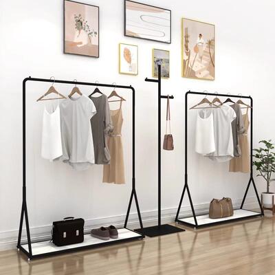 服装店衣架展示架婚纱架男女衣服落地挂衣中岛架正侧挂热销蒂兰雅