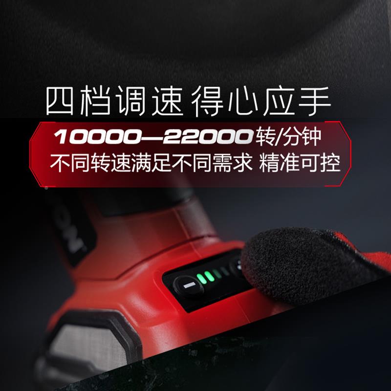 大有120V调速直大磨机90锂电无刷电磨2910机功率玉2石打磨石材雕