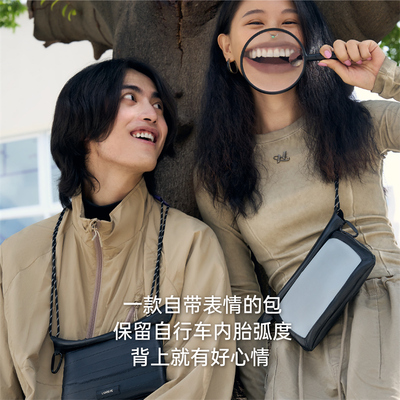 游隙【哈哈】单肩轮胎包