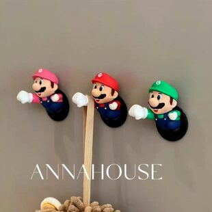多功能无痕超厨房粘钩挂钩强力粘胶贴墙门后级玛丽创意可爱免打孔