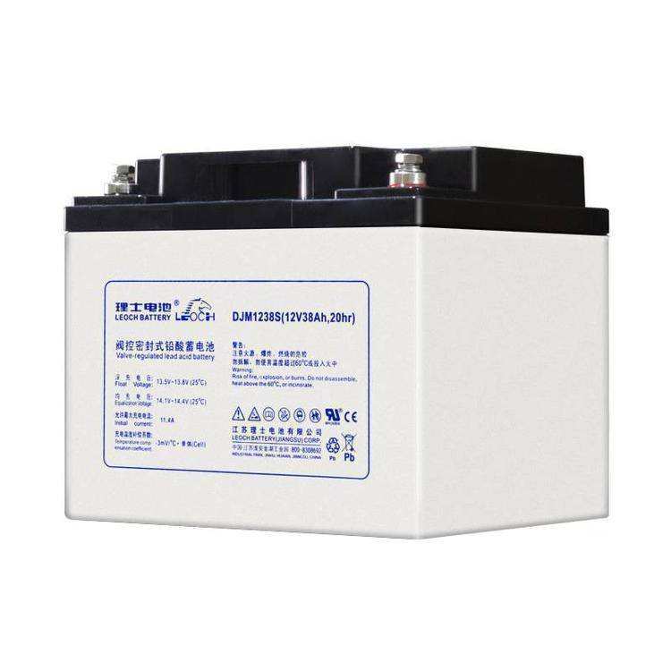 理士蓄电池 DJM1238S 12V38AH UPS电源办公应急机房门禁光伏