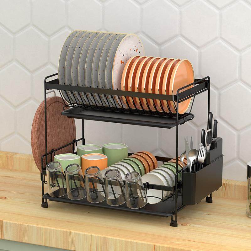双层碗架沥水架厨房可拆碗碟置物架家用台面碗筷盘子砧板收纳架,鲜花速递/花卉仿真/绿植园艺,割草机/草坪机,淘宝优惠券,粉丝福利购,淘宝优惠卷