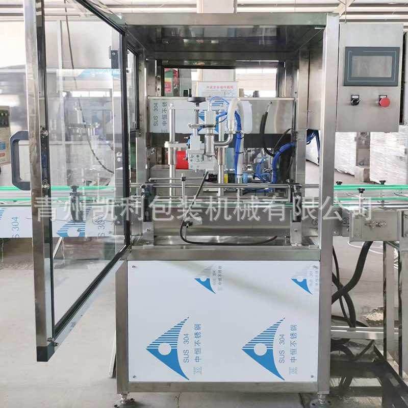 小型自动化橄榄油灌装机 单头橄榄油灌装设备300ml椰子油灌装机