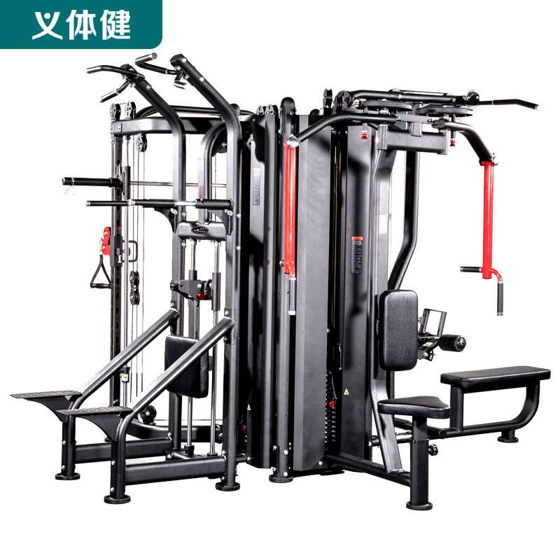 会军四人站综合训练器健身器材用品组合健身用品