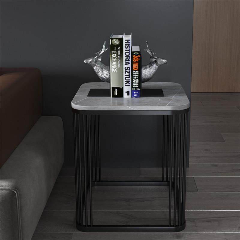 北欧沙发角岩板边几轻奢客厅边柜大理石现代简约床头柜茶几方桌,金属材料及制品,金属加工件/五金加工件,淘宝优惠券,粉丝福利购,淘宝优惠卷