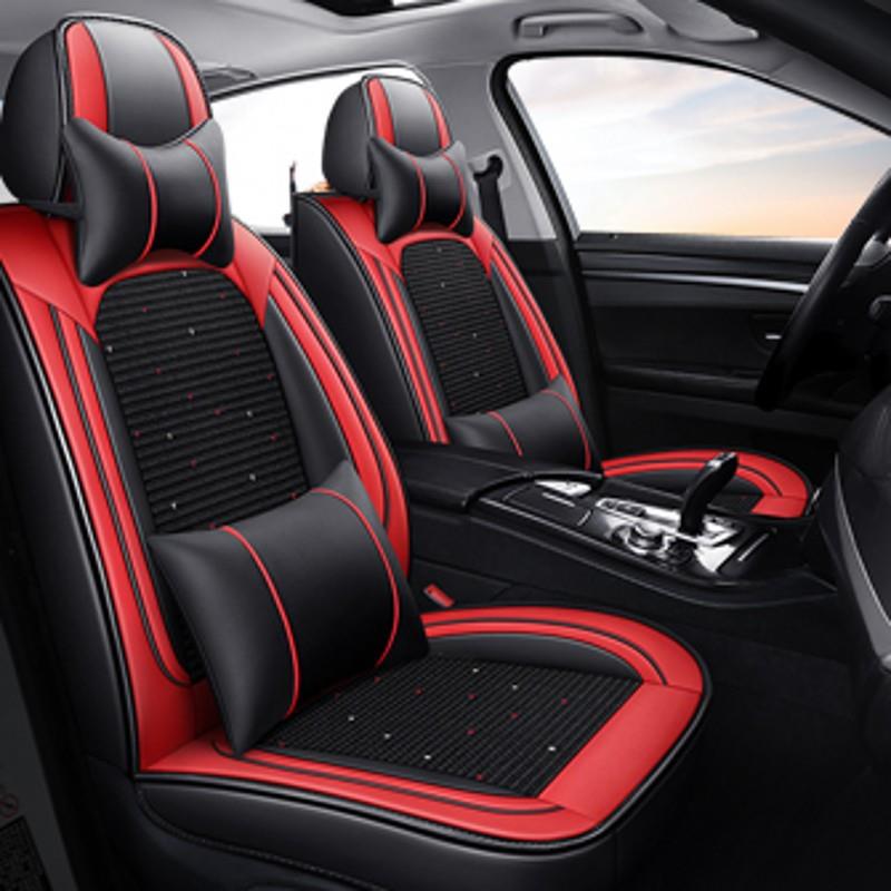 2020款经典款轩逸逍客天籁蓝鸟奇骏专用汽车座套全包皮革冰丝坐垫