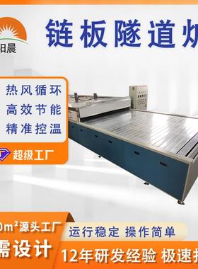 按需设计链板式烘干炉重型隧道炉烘干线高温固化炉全自动生产线