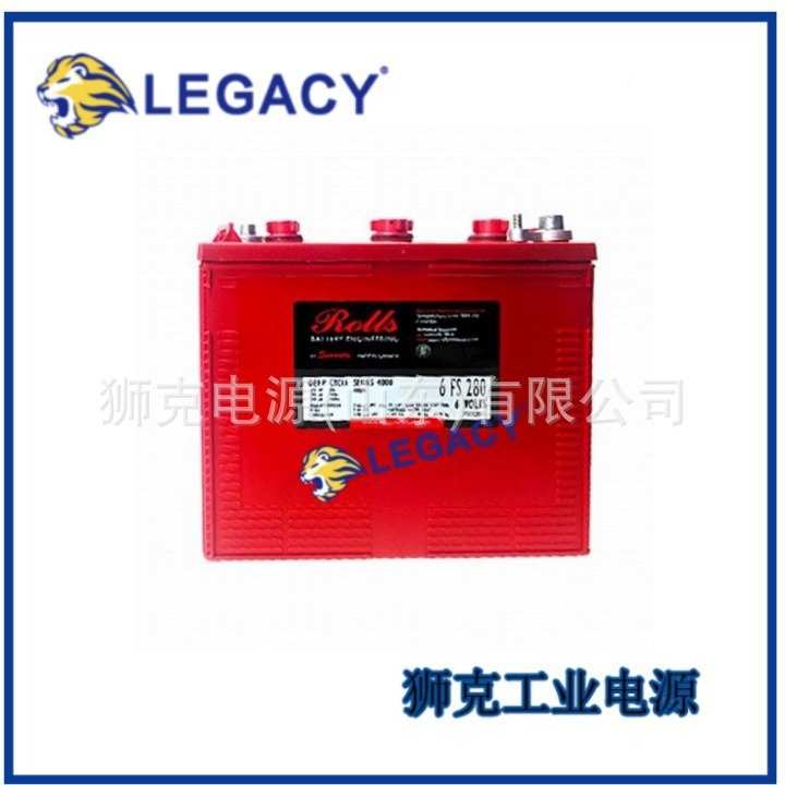 加拿大ROLLS蓄电池6-FS-305HC深循环6V340AH观光车工业清洁设备