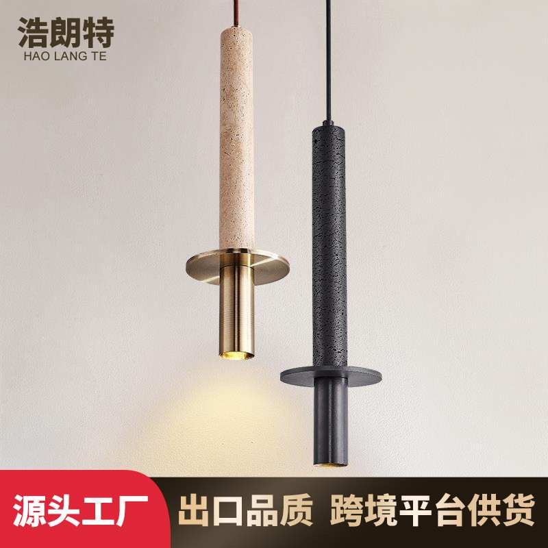 北欧现代简约卧室床头吊灯长线极简轻奢设计师后现代吧台餐厅灯具