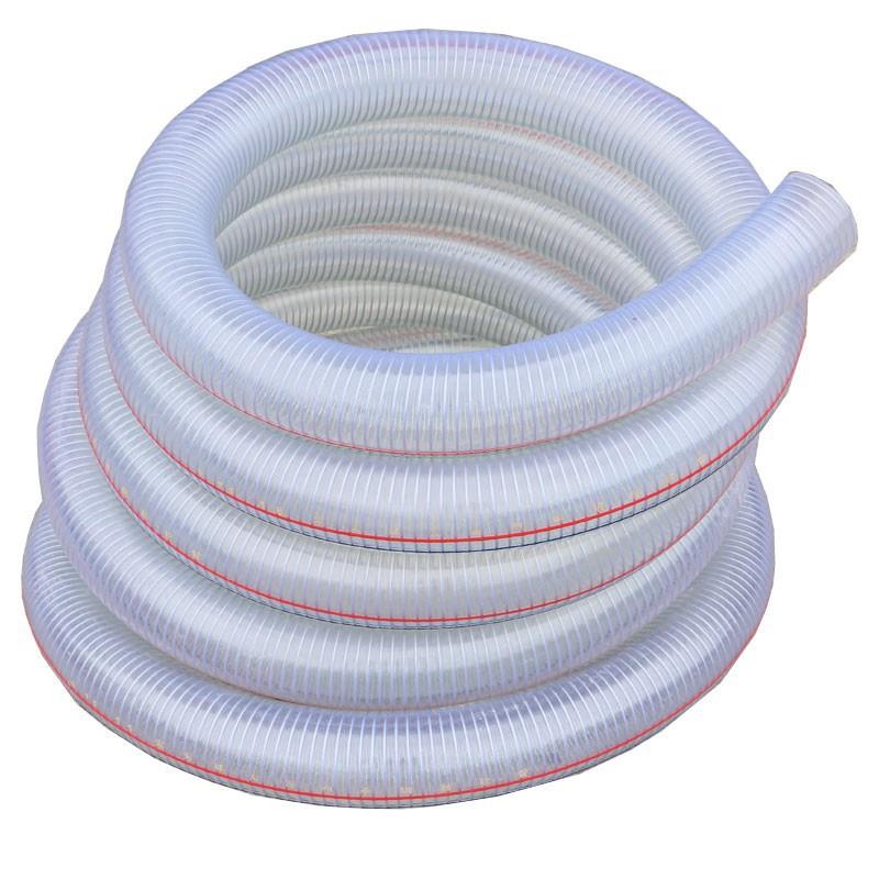 DONMIN柴油汽油抽水泵通用进水6米钢丝透明软管3寸4寸6寸