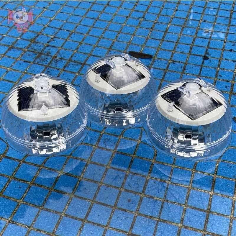 LED漂浮水池灯led灯光新款太阳能灯水面装饰灯庭院水漂球控X20