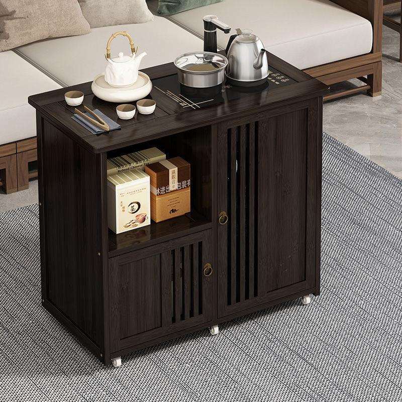 家用角柜移动茶水柜茶桌侧边柜客厅沙发边几小型茶台茶边柜置物柜