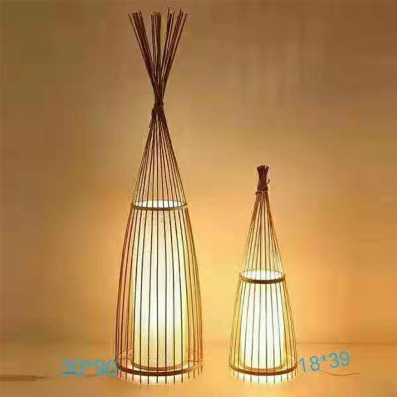 日式榻榻米茶室客厅书房灯笼复古灯具创意竹灯阿根廷乌拉圭巴拉圭