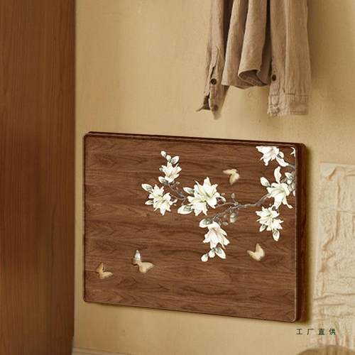 弱电箱装饰画电表箱遮挡复古高级感网线盒遮丑免打孔多媒体箱挂画