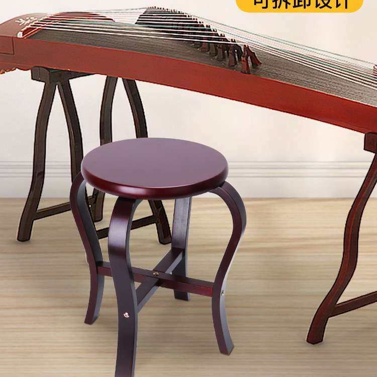 古筝实木凳子儿童琴凳专用弹古筝凳子扬琴琵琶中阮练琴椅子琴凳子