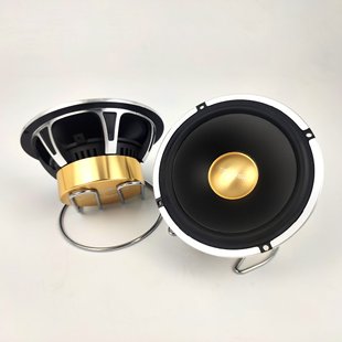 6531汽车喇叭6.5寸20Hz超低音三分频套装 金色音圈 博妮亚T