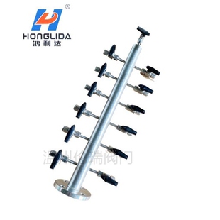 不锈钢气源分配器 法兰气源分配器 多规格快插气源分配器厂家直销