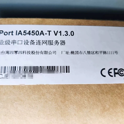 议价全新 NPort IA5450A-T MOXA 工业级串口设