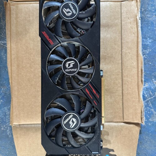 议价七彩虹iGame GTX1660 6G显卡，三风扇散热，接口