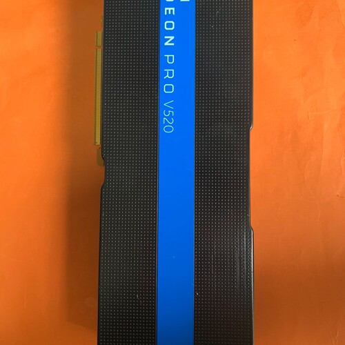议价AMD Radeon Pro V520 8G专业显卡