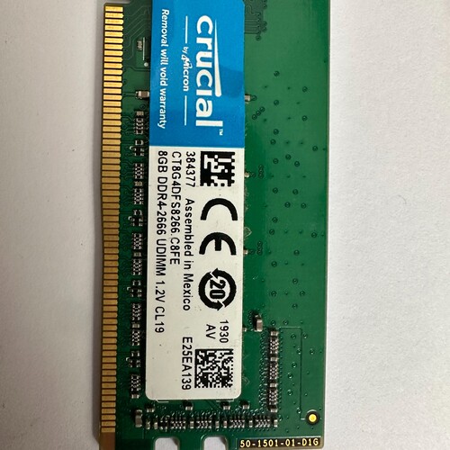 议价英睿达Crucial DDR4 8GB 2666MHz台式机