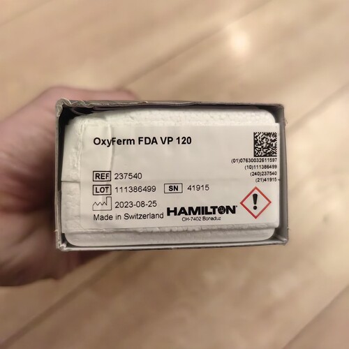 议价全新 Hamilton汉密尔顿OxyFerm FDA VP