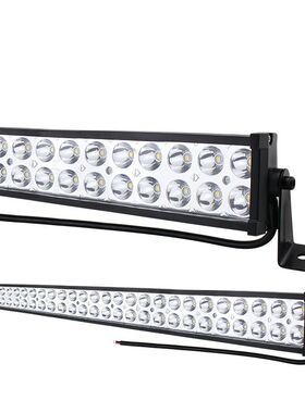 汽车LED长条工作灯 60LED 180W长条灯  改装货车前大灯 杠灯 射灯