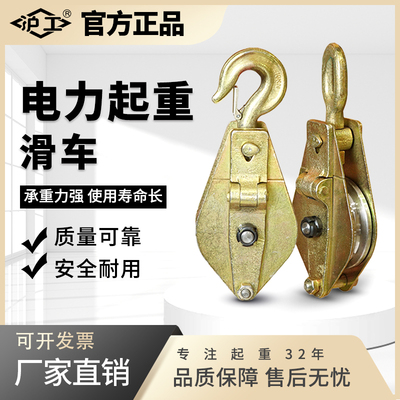 沪工电力滑车起重吊钩吊环