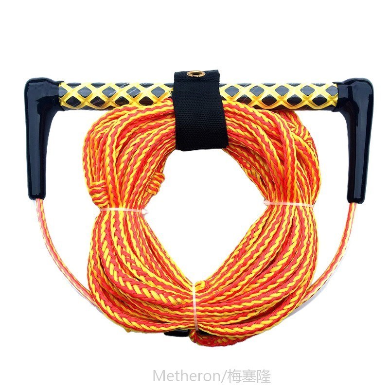 3- Section Water Ski Tow Rope 75ft Long WakeboaTrd Kneeboard
