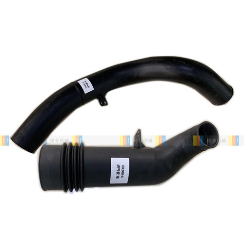 日立ZAX/EX20j0/210-6增压器进气管6BG1空气滤芯连接风管 挖土机