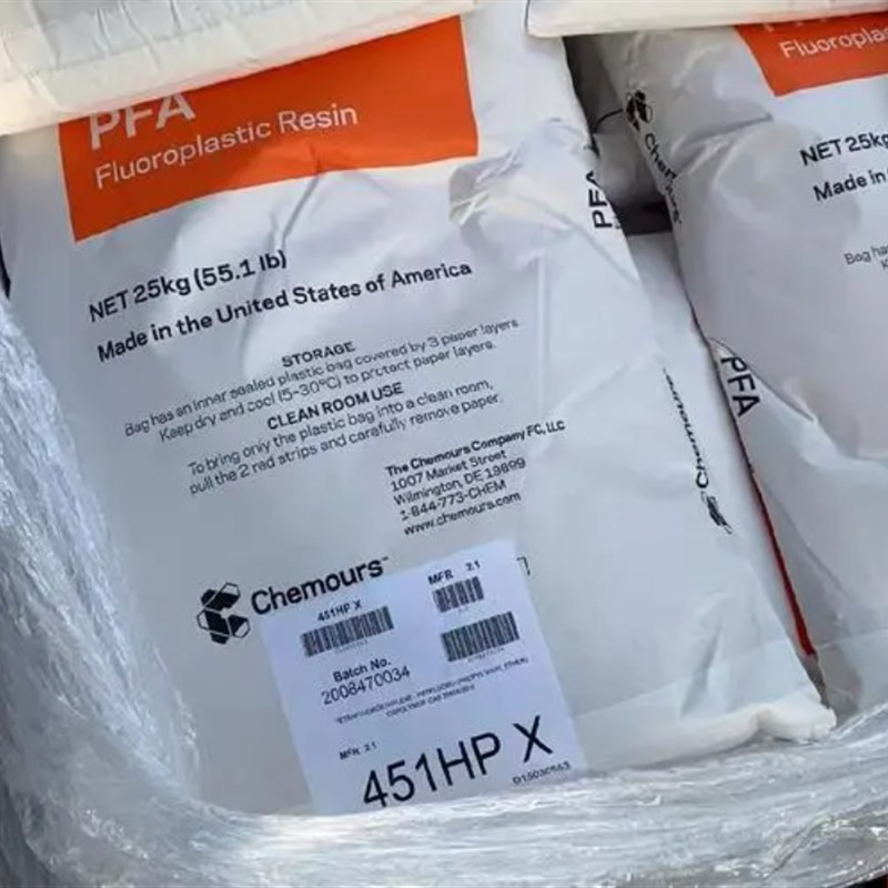 PFA树脂 杜邦345注塑级挤出级中流动350O低流动透明氟材料颗粒