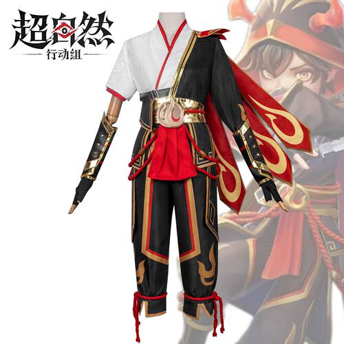 超自然行动组零COS服赤焰将军二次元动漫角色cosplay万圣节演出服