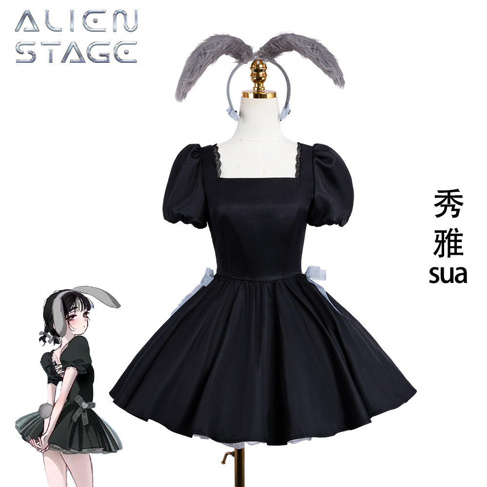 异形舞台秀雅cos服 三周年兔子咖啡厅sua秀雅cosplay服万圣节服装图片