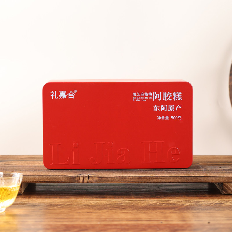 阿胶糕正宗东阿原产红枣枸杞黑芝阿胶糕/固元糕