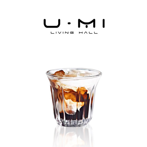 U Mi LIVING·星球 |杯具咖啡杯高档精致复古美式Dirty玻璃澳白杯