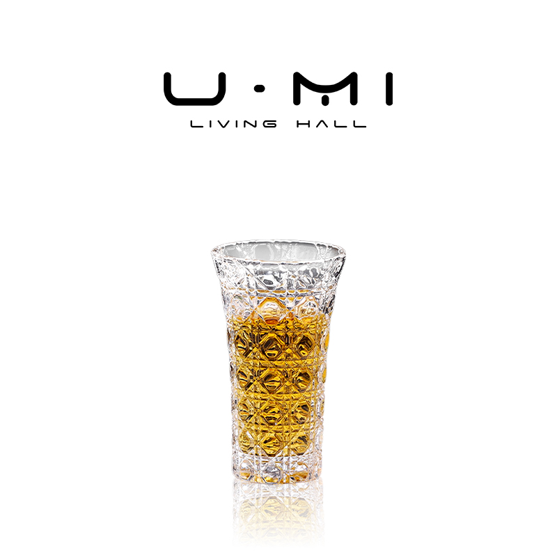 U Mi LIVING · 酌金| 酒具渐变日式小酒杯玻璃清酒壶家用烫酒壶