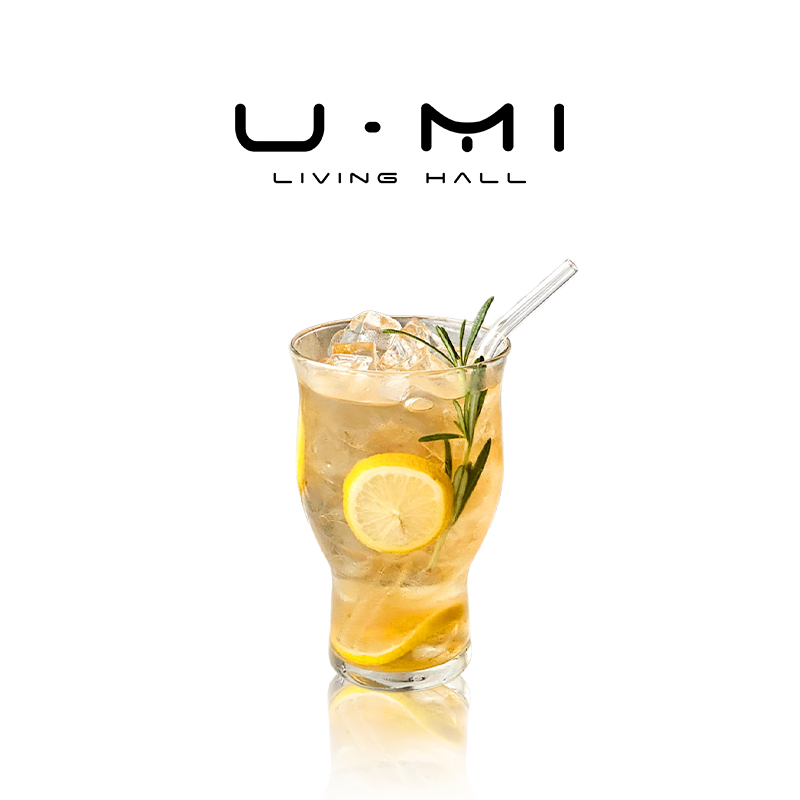 U Mi LIVING · 悦泽 | 玻璃杯ins风宽口果汁小众咖啡杯饮品杯