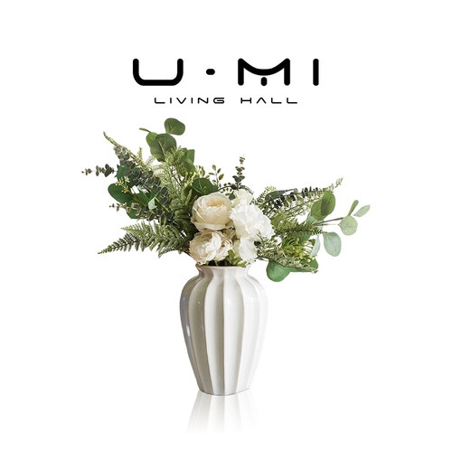 U Mi LIVING · 以辰 | 陶瓷花瓶复古法式插花摆件家居装饰品