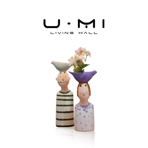 U Mi LIVING · 梦想 | 花瓶陶瓷趣味可水培装饰摆件乔迁伴手礼品
