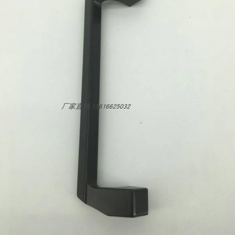 铝合金重型门拉手推拉门把手厨房阳台移门拉手大门把手木门黑色金