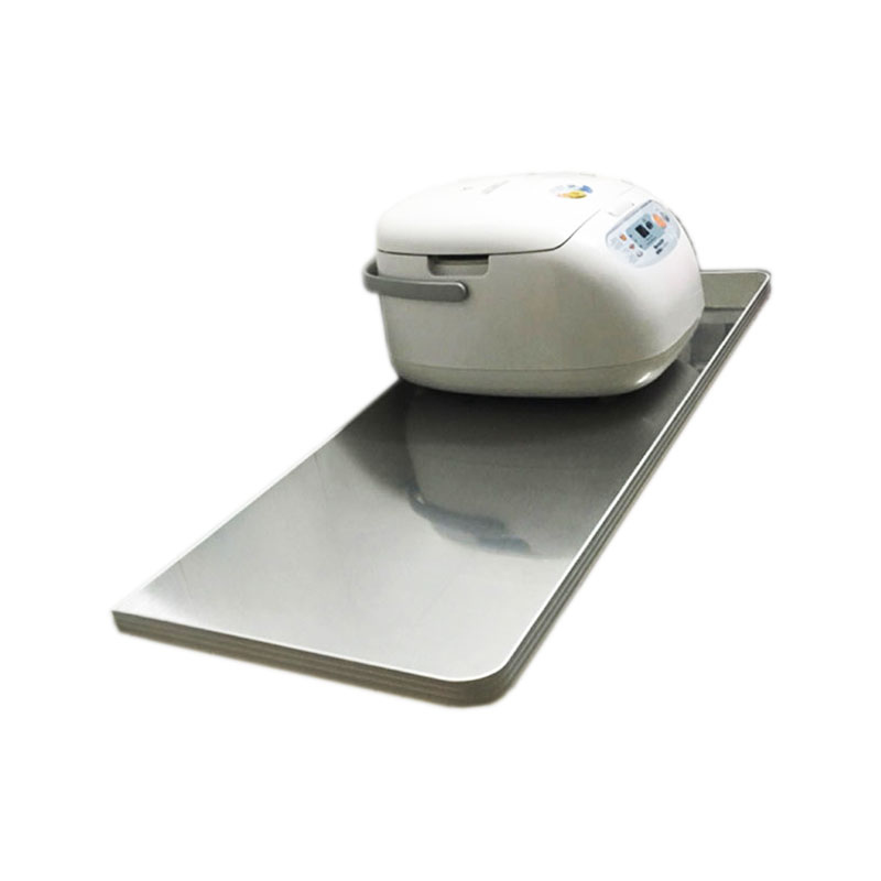 可折叠置物架挂墙上一字隔板墙壁挂架厨房收纳简易操作台微波炉架