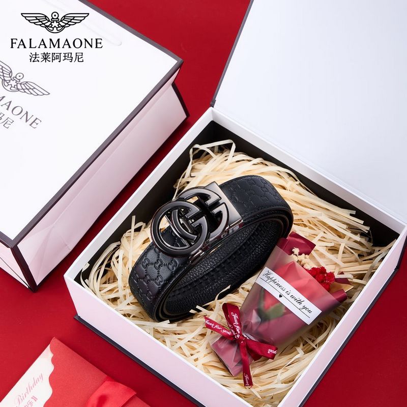法莱阿玛尼旗舰店皮带男高档腰带