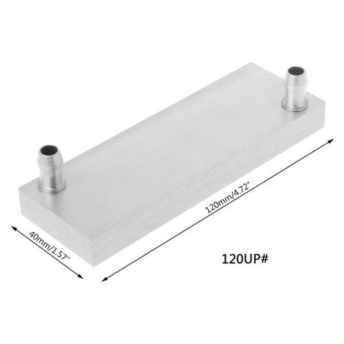 铝水冷头 30/40/80/120/160冷热交换器cpu显卡制冷片散热器液冷板