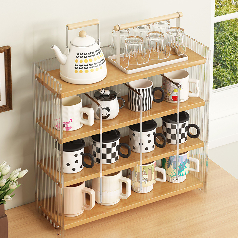 杯架马克杯杯子收纳置物架喝水杯轻奢高级感展示架桌面咖啡杯架子